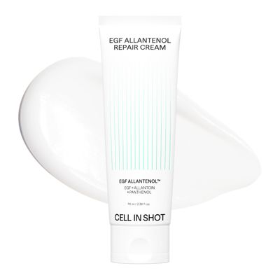 CELL IN SHOT EGF Allantenol Barrier Repair Cream - Facial Moisturizer for Hydration and Skin Barrier Strengthening - Korean Skin Care, 2.36 fl.oz (70 ml)