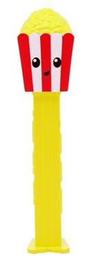 PEZ Popcorn Candy Dispenser - Movie Popcorn PEZ Dispenser Pez Candy Dispenser with Candy Refills Popcorn Party Favor, Grab Bags