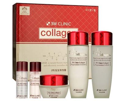 DODO 3W Clinic Collagen Skin Care 3 Set/Anti-aging,moisturizing/Korean Cosmetics