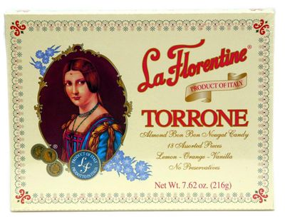 La Florentine Torrone Candy, 3 Pack of 18 Pieces