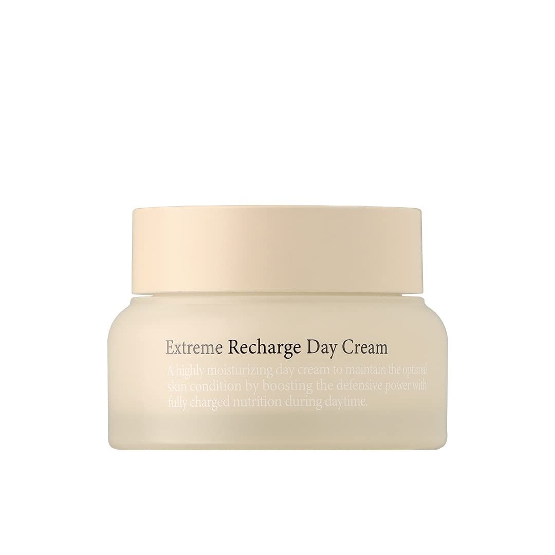 LU&#39;PIUM Extreme Recharge Day Cream / 50ml, Korean skin care, nourishing, Moisturizing, Mucin, Anti-aging, Relieving skin stress, Compressed liposome