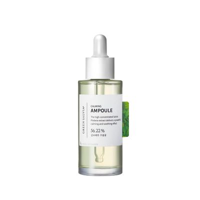 MEIDEME Green Salvia Calming Ampoule - Hydrating Face Moisturizer for Balances Oil, Soothes Irritation and Redness, Vegan and Cruelty Free Korean Serum, From Farm to Your Face (50ml)