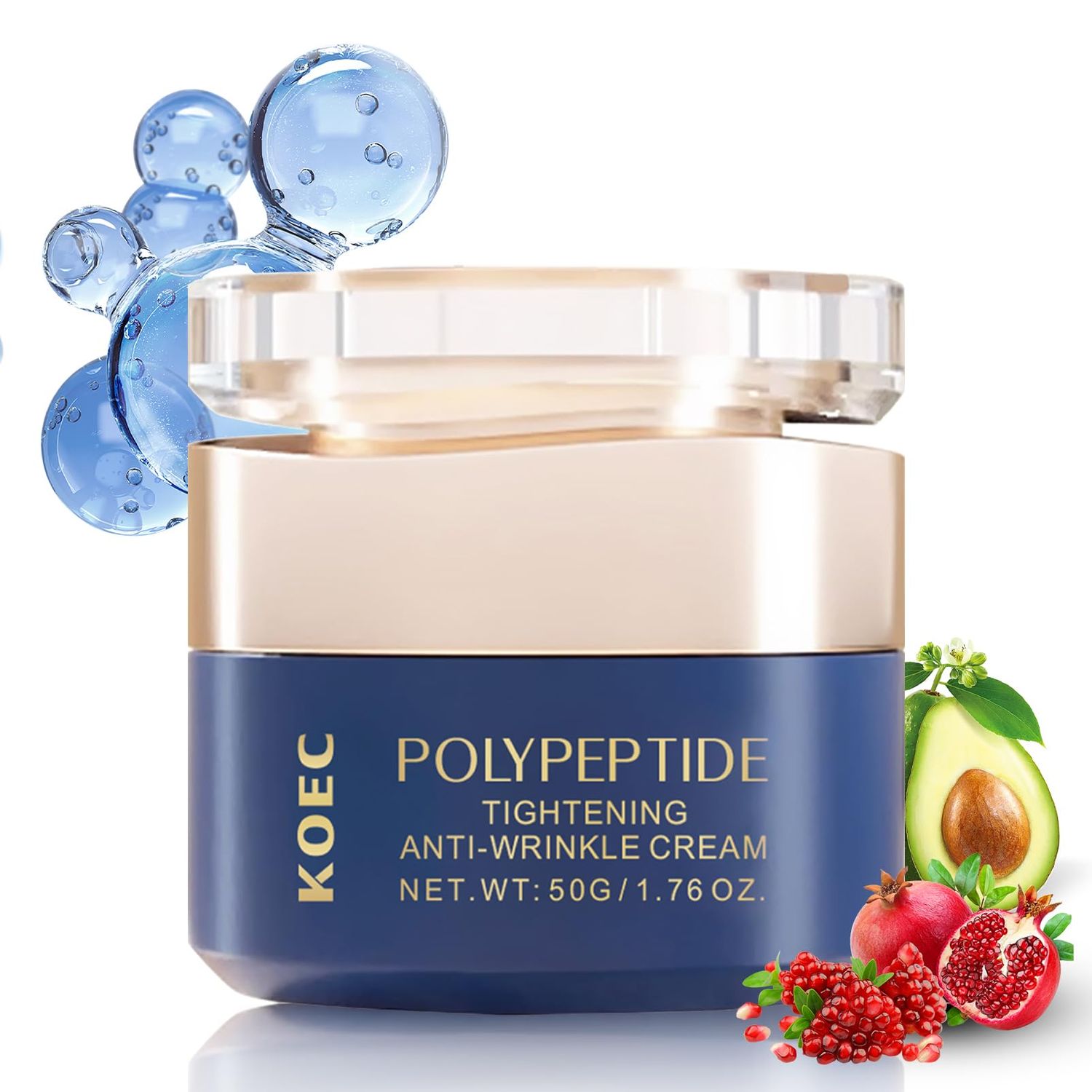 Japanese Wrinkle Removal Cream, Polypeptide Firming Anti Wrinkle Cream, Skin Tightening Cream for Face &amp; Neck, Anti Aging Face Cream for Women Lift and Tighten Skin, Japanese Skin Care 1.76 fl.oz