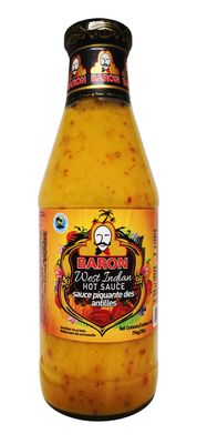 Baron West Indian Hot Sauce - 28 fl.oz