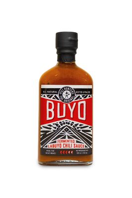 Pili Hunters - Buyo, Fermented Chili Hot Sauce (8.8 oz bottle) Gourmet Whole Food Ingredients, No Preservatives, Gluten Free, Paleo, Vegan, Superfood