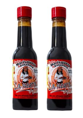 La Negra Hot Salsa Marisquera &amp; Botanera Pack of 2 5.4 Oz Each