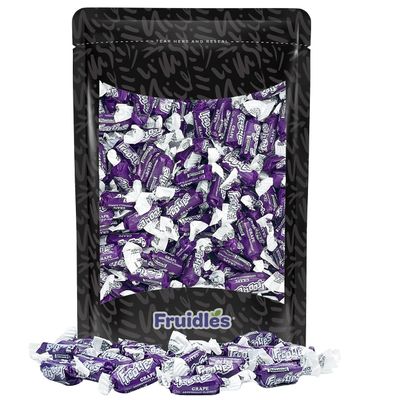 Fruidles Tootsie Original Grape Twist Roll, Peanut-Free, Gluten-Free, Kosher Certified, Individually Wrapped, (Half-Pound)