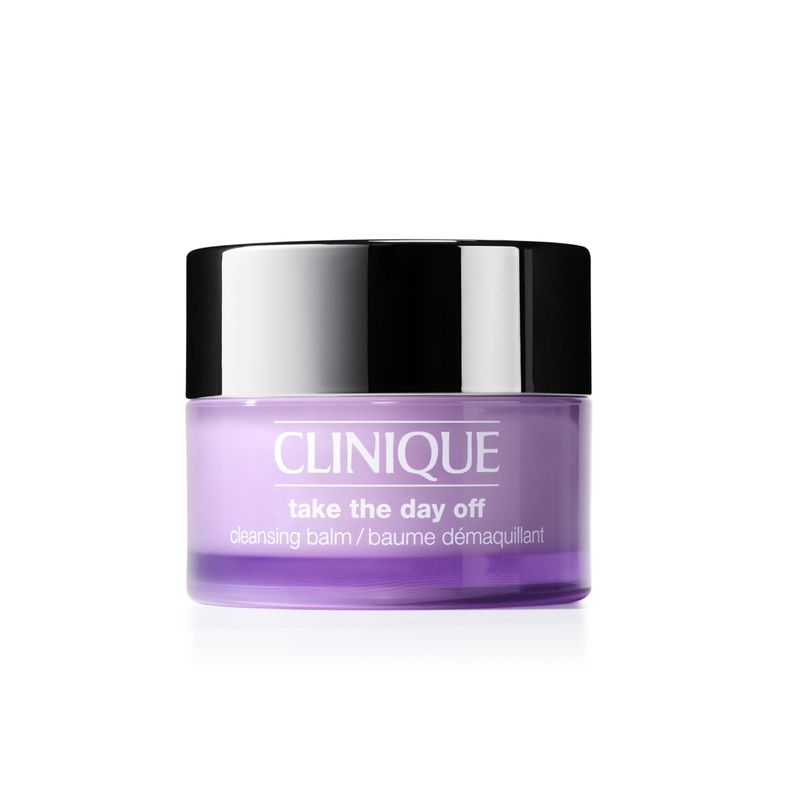 Clinique Take The Day Off Cleansing Balm Makeup Remover Dissolves Makeup Sunscreen, 1 ounce