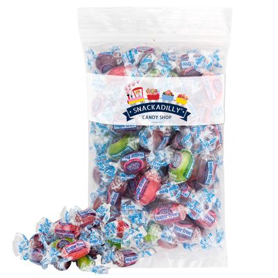 Jolly Ranchr &quot;Sugar Free&quot; Hard Candy - About 72 Wrapped Candies - Delicious 11 oz Bag of Assorted Fruit Flavors - Packed by Snackadilly