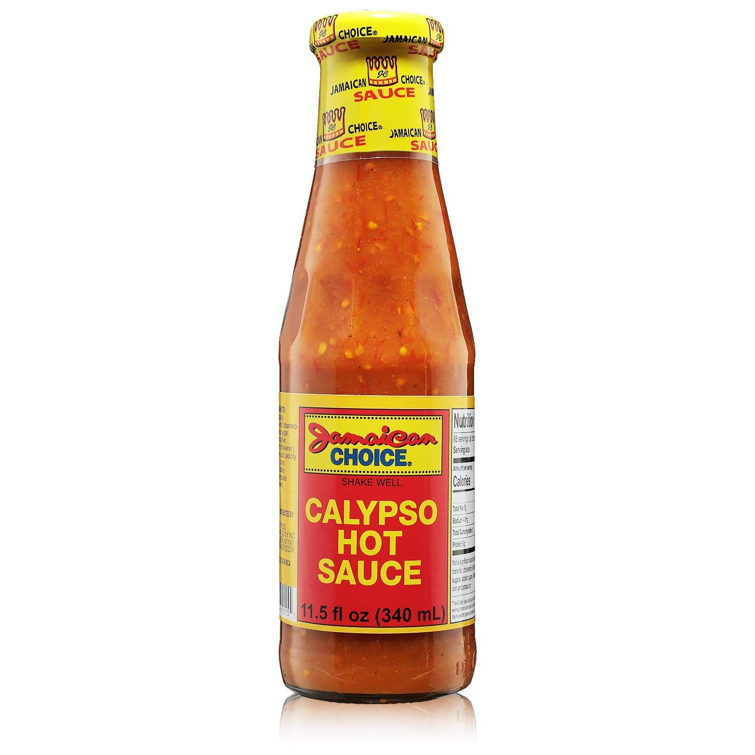 Calypso Hot Sauce - By Jamaican Choice (Large (11.5 oz))