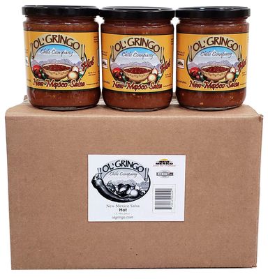 New Mexico Salsa - HOT (Three, 16-ounce jars)