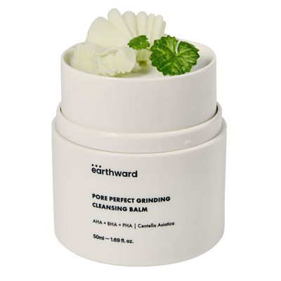 EARTHWARD Pore Perfect Grinding Cleansing Balm Hygienic Grinding Dispenser Centella Asiatica Salicylic acid 1.69 fl. oz.