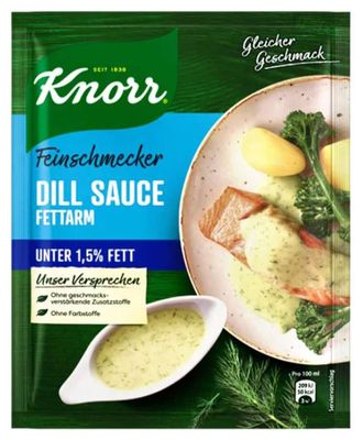 Knorr Feinschmecker Dill Sauce Fettarm (Low Fat Dill Sauce) 31g