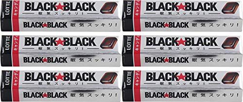 Lotte Black Black Candy 1.55oz (6pack)