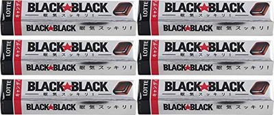 Lotte Black Black Candy 1.55oz (6pack)