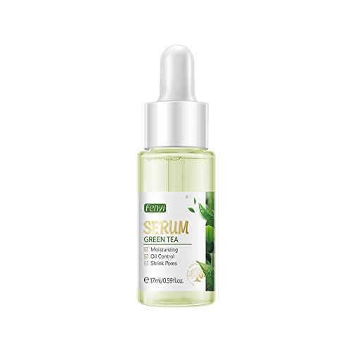 AKARY Green Tea Face Serum Moisturizing &amp; Hyaluronic Acid Oil Control Skin Soothing Skincare Shrink Pores Serum, Natural Facial Serum for Skin Care Breakout Pimple Cutin Repair