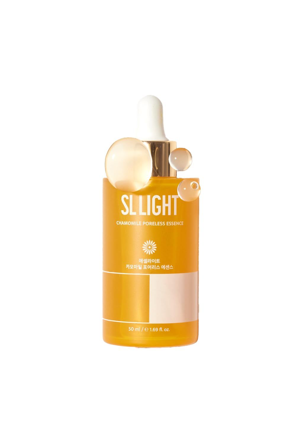 SLLIGHT Chamomile Poreless Essence, Specialized In Pore Tightening And Skin Texture Treatment, Korean Skincare, 1.69fl oz 50ml