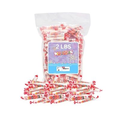 Smarties Candy Rolls Original Flavor Bulk Gluten Free &amp; Vegan Delight Classic Sweetness from Family Owned Since 1949 Peanut Free Dairy Free &amp; Allergen Free Perfect Halloween Treat - 2 Pound Bag