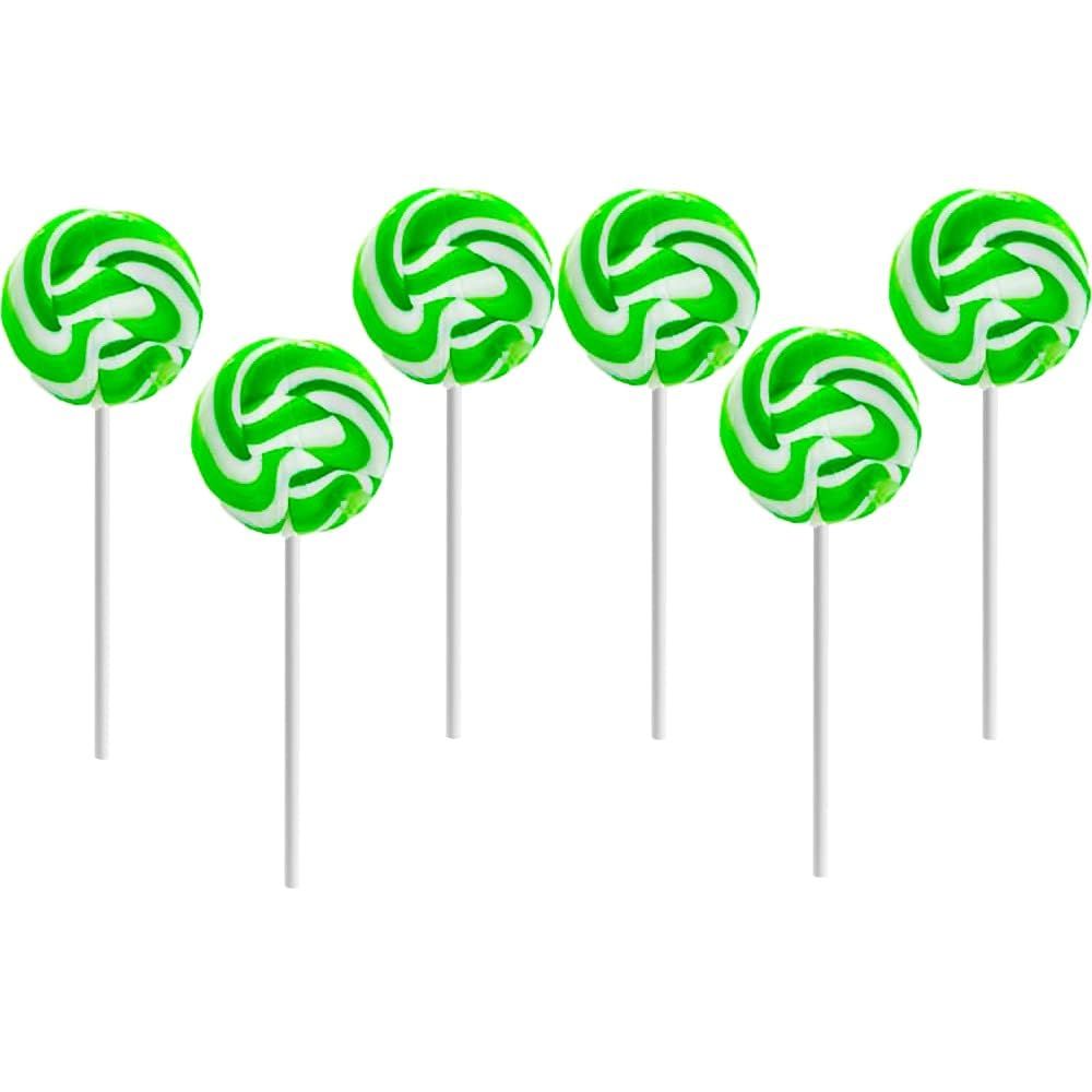 Fruidles St. Patrick&#39;s Day Swirl Lollipops, Party Favor Box, Individually Wrapped (12-Pack)