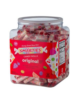 Smarties Candy Rolls 46 Ounce, 180 Count,