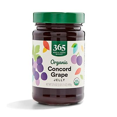 365 by Whole Foods Market, Organic Concord Grape Jelly, 17.5 Ounce