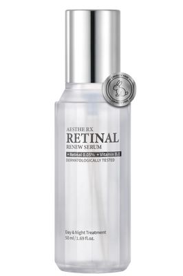 LABIOTTE RX Retinal Renew Serum Korean Face Serum for Women &amp; Men w/Retinal 2x Stronger than Retinol Firming Serum for Face Age-Defying Hydrating Serum for Mature Skin (1.69 fl oz)