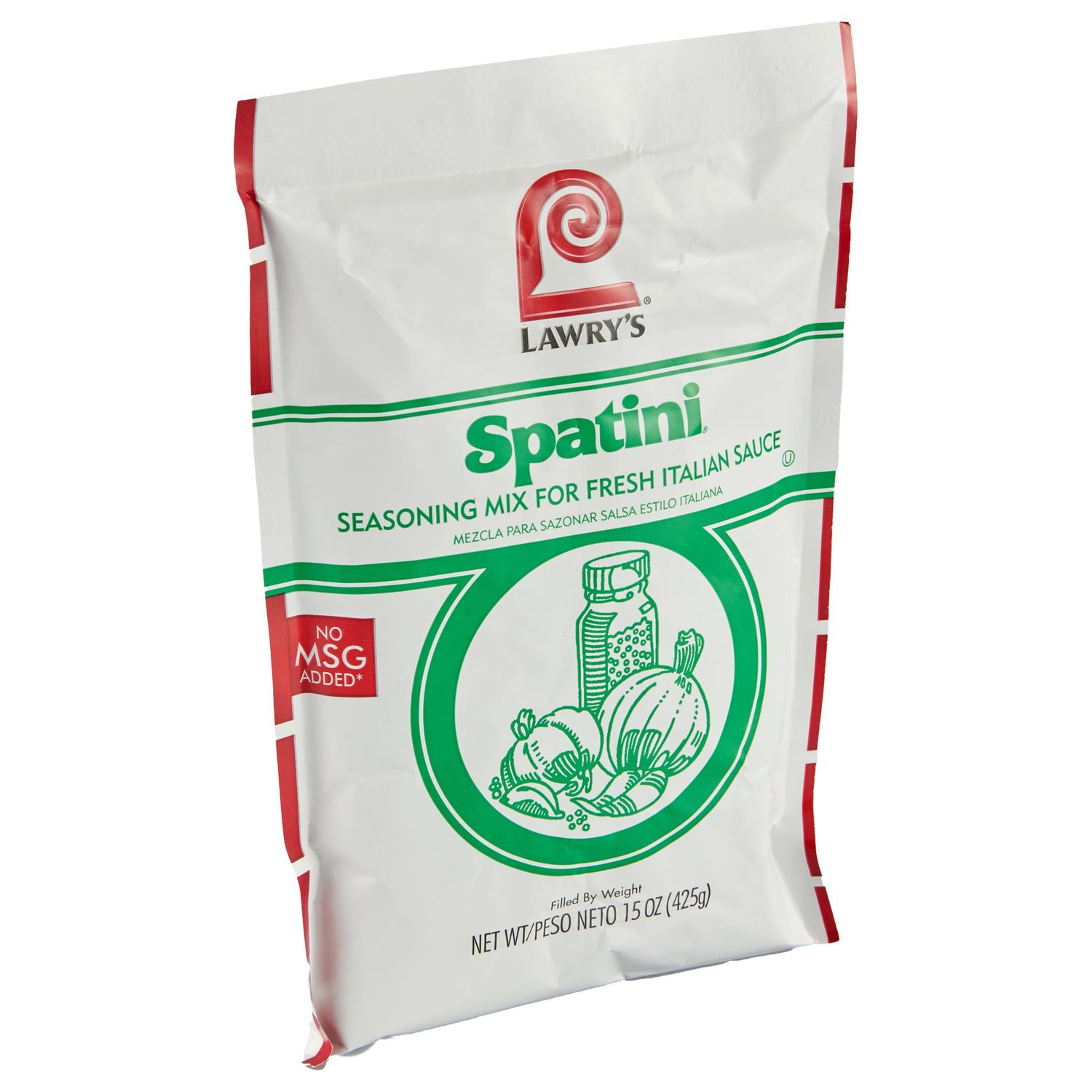 Lawry&#39;s Spatini Spaghetti Sauce Seasoning Mix, 15 oz - One 15 Ounce Packet of Spaghetti Seasoning Mix, Ideal for Creating Flavorful Italian Sauce