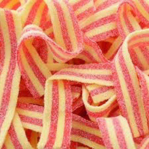 Smarty Stop All Flavor Sour Candy Belts (Strawberry Banana, 1 Pound (Pack of 1))