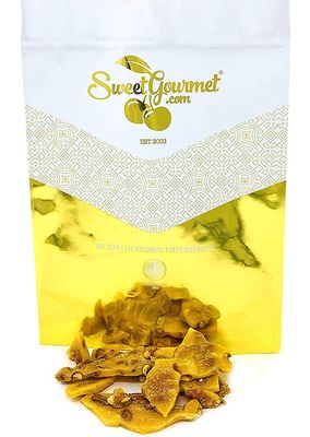 SweetGourmet Original Peanut Brittle Candy, Homestyle Toffee with Nuts, Traditional Sweet Snack, 2 Pounds