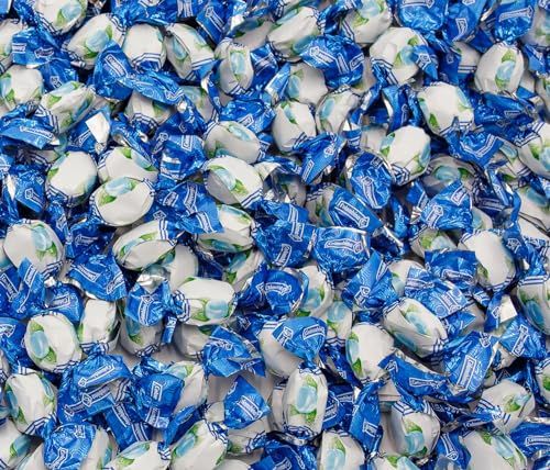 MINT DROPS Hard Candy 1 lb - Bulk Bag, Breath Freshening, Unbelievable Mintiness, Individually Wrapped (270 Pieces), Colombina