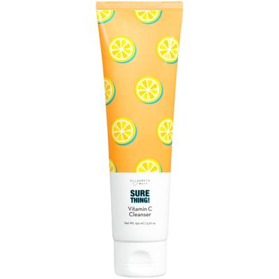 Elizabeth Mott Sure Thing Vitamin C Gel Foaming Facial Cleanser - Deep Cleansing, Hydrating Face Wash for All Skin Types - Removes Dirt &amp; Makeup, Brightens, &amp; Smooths Skin - Vegan, Cruelty-Free, 150ml