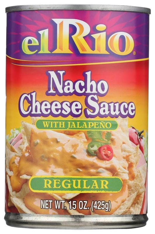 El Rio Regular Nacho Cheese Sauce with Jalapeno Peppers, 15-Ounce Units (Pack of 6)