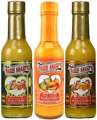 Marie Sharp&#39;s Hot &amp; Fruity Threesome!