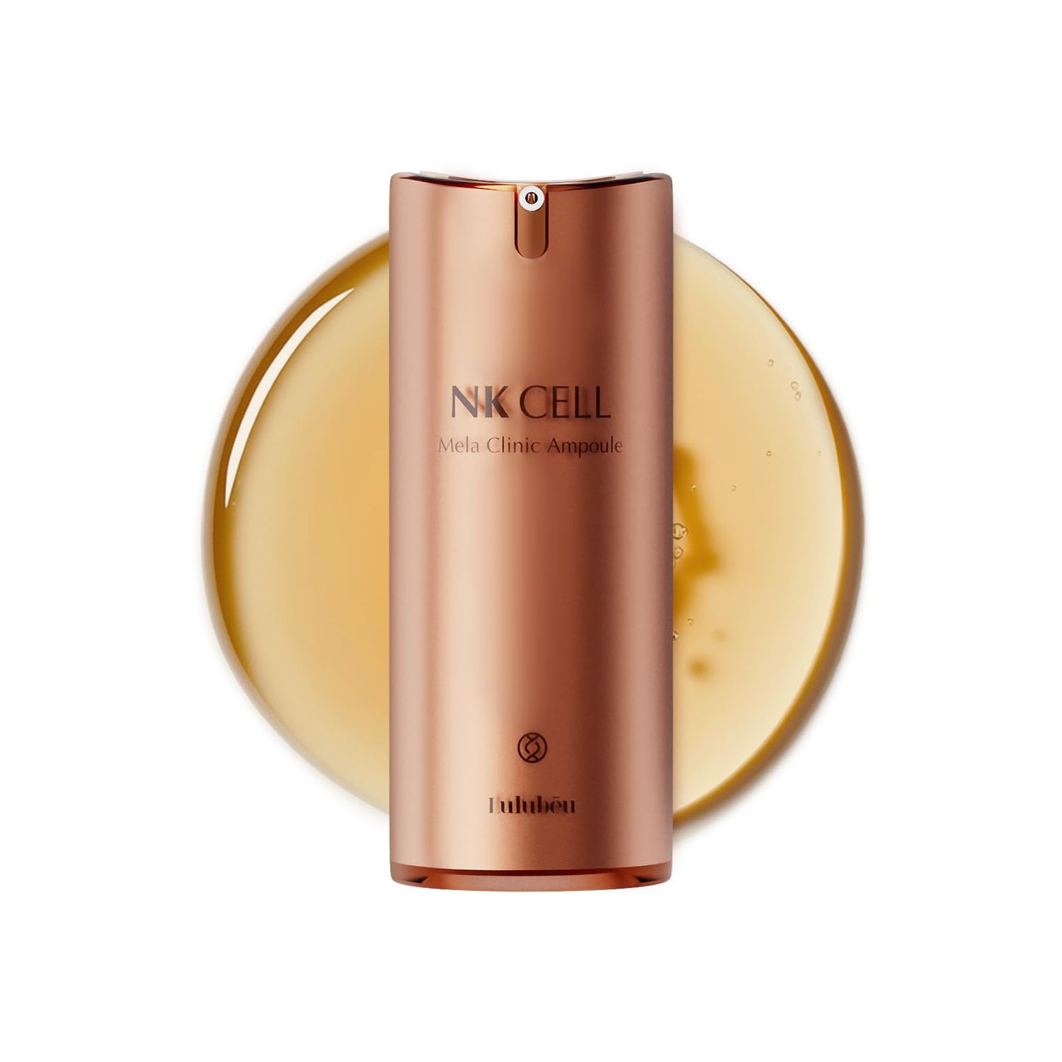 Lulubeu Mela Clinic Ampoule with NK Cell Technology, Skin Tone Care Serum with Tranexamic Acid, Glutathione &amp; Bisabolol, 0.5 fl oz
