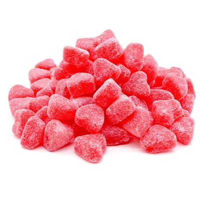 Candy Retailer Valentine&#39;s Day Cherry Jelly Hearts (1 Lb)