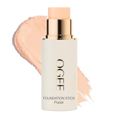 Ogee Sculpted Complexion Foundation Stick (Poplar 0.10C Fair, White-Pink Undertones) Full Coverage Foundation Makeup - Instantly Balance &amp; Even Complexion - 70% Organic Ingredients