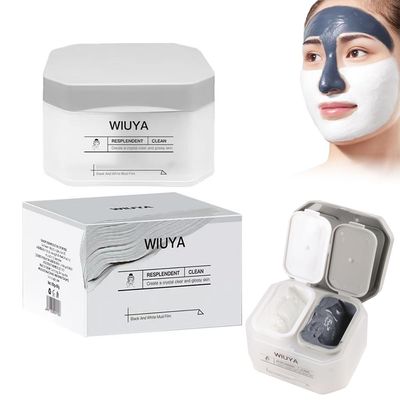 WIUYA face and body mud film facial mask - hydrotherapy grade pore shrinking agent for acne, blackhead and oily skin suitable for women and men&#39;s natural skin care products