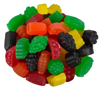Cozy Confections JuJu Jube Fruits Gummy Candy, 1 Pound
