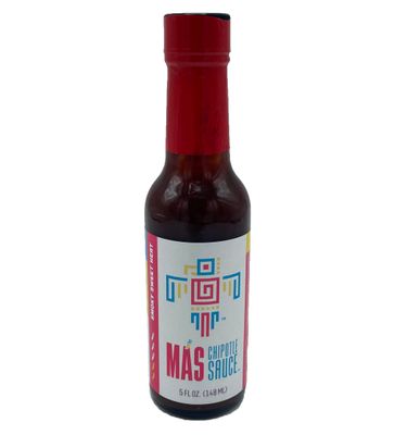 MAS Chipotle Hot Sauce - Award Winning - Gourmet Sauce (Gluten Free), 5 oz