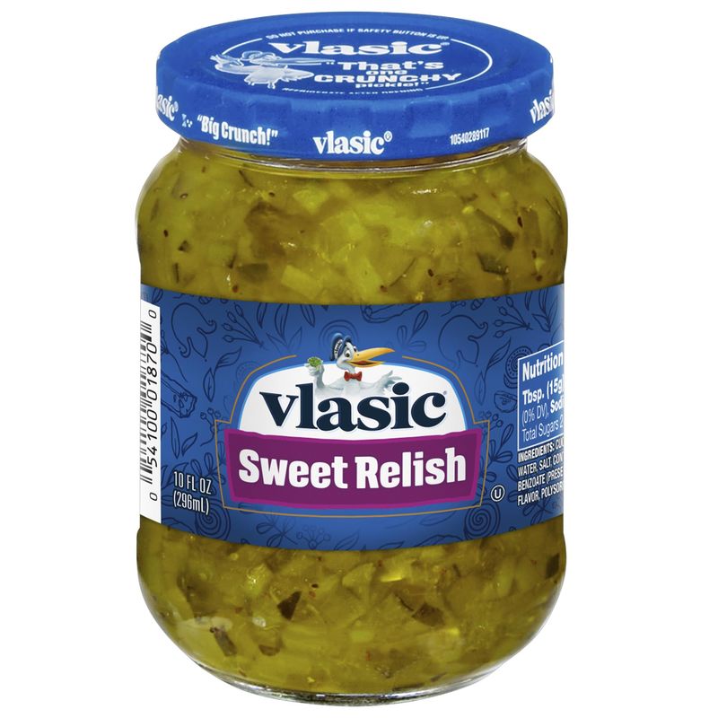 Vlasic Sweet Relish, Keto Friendly, 10 FL OZ