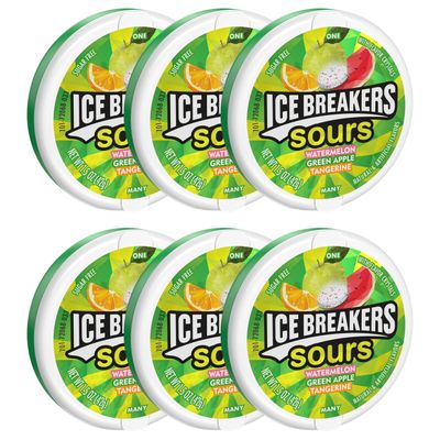 Ice Breakers Berry Sours Original Sours, 1.5-Ounce Pack (Pack of 6)6