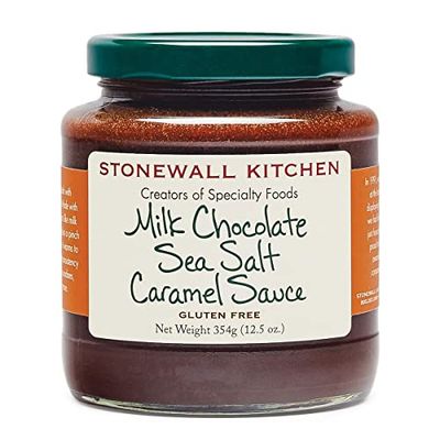Stonewall Kitchen Milk Chocolate Sea Salt Caramel Sauce, 12.5 oz