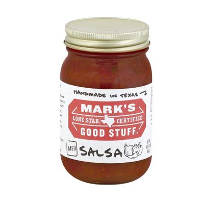 Mark's Lone Star Certified Good Stuff Salsa 16oz Jar (Pack of 3) (Choose Flavor Below) (Original - Medium)