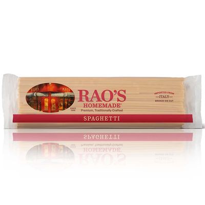 Rao's Homemade Spaghetti Pasta, 16oz, Traditionally Crafted, Premium Quality, From Durum Semolina Flour, Traditional Bronze Die Cut, Imported from Italy Rao's Homemade Spaghetti Pasta, 16oz, Traditionally Crafted, Premium Quality, From Durum Semolina Flour, Traditional Bronze Die Cut, Imported from Italy