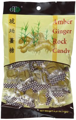 Amber Ginger Rock Candy (2-Pack)