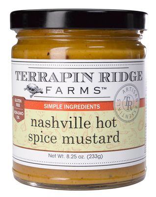 Terrapin Ridge Farms Nashville Hot Mustard - One 8.25 Ounce Jar