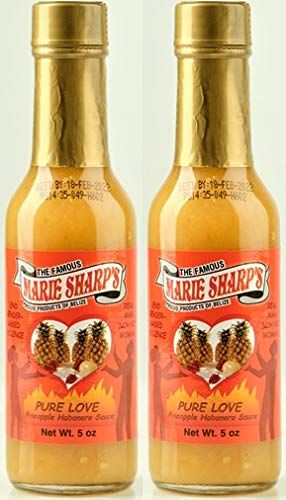 PURE LOVE - PINEAPPLE HABANERO PEPPER SAUCE 5 OZ (2PK)