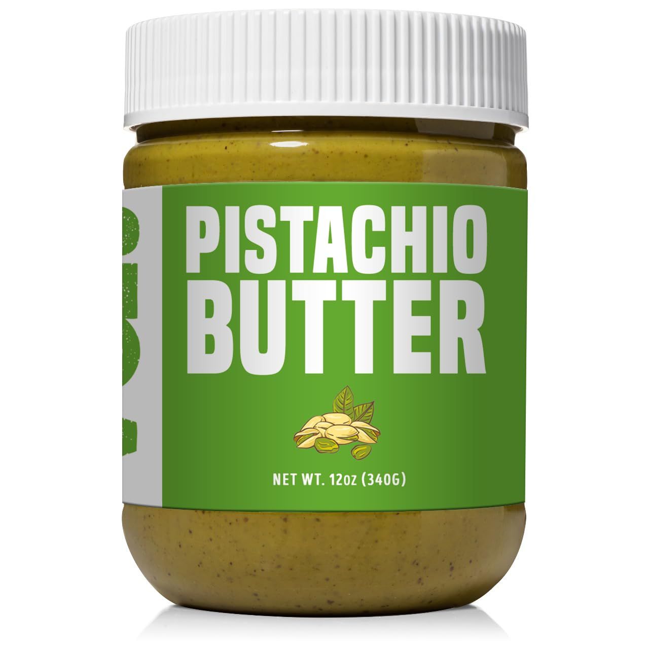 Vr Pure Pistachio Butter Spread (12oz) Only One Ingredient Rich &amp; Nutty Pistachio Butter for Knafeh Dubai Chocolate Bars
