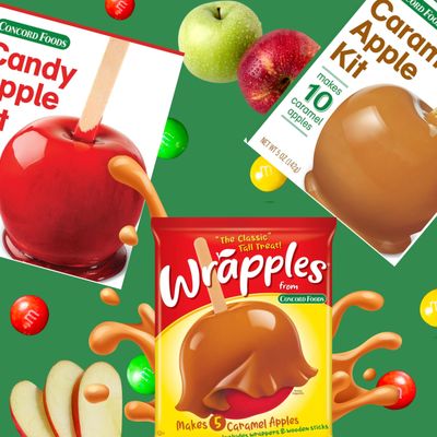 Concord Foods Wrapples Caramel Apple Wraps, Easy Caramel Treats at Home - Includes Wraps and Sticks for Delicious Apples! 6.5 oz (Pack of 1)