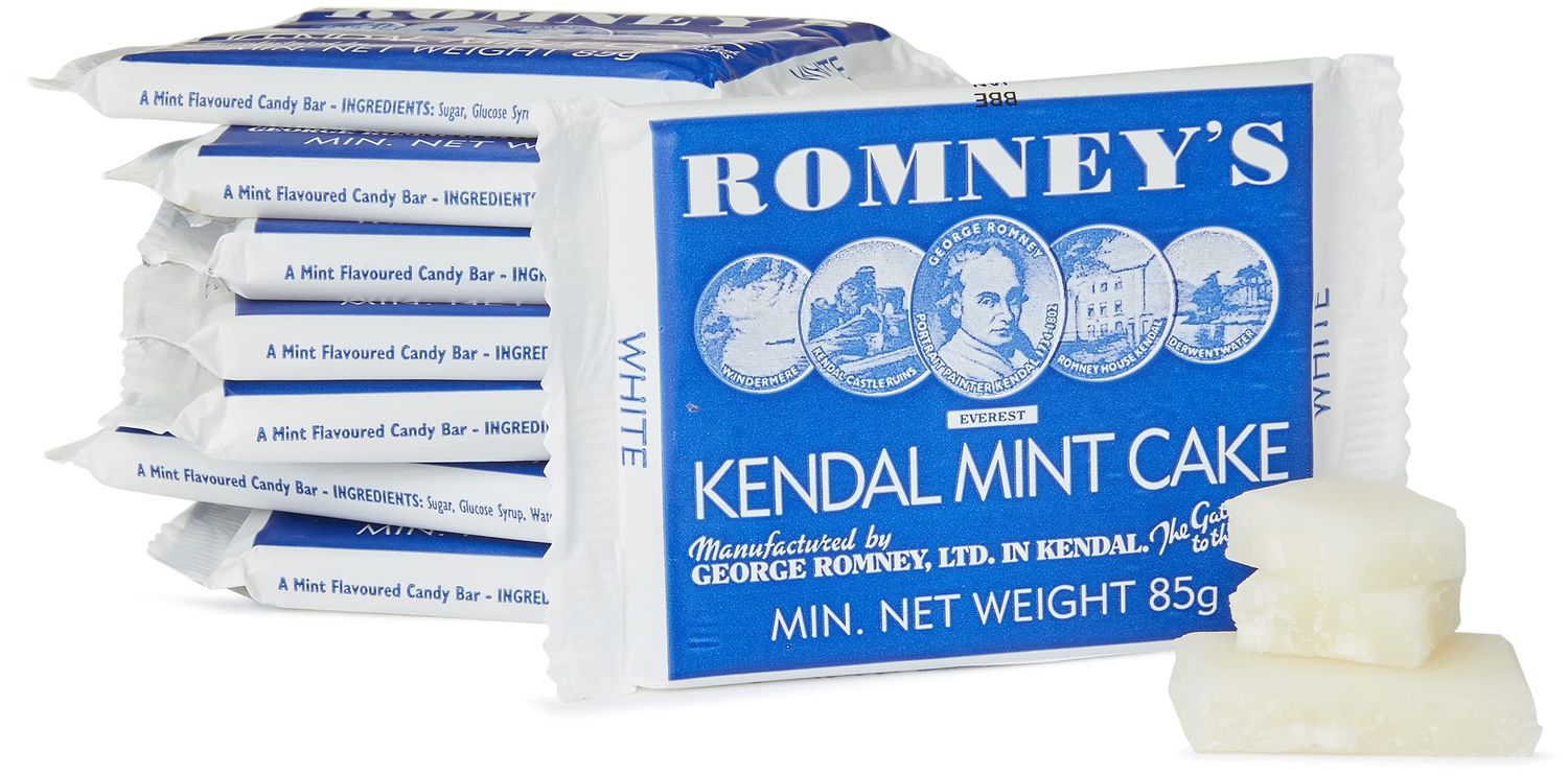 Romney&#39;s Kendal Mint Cake 85 g (Pack of 8)